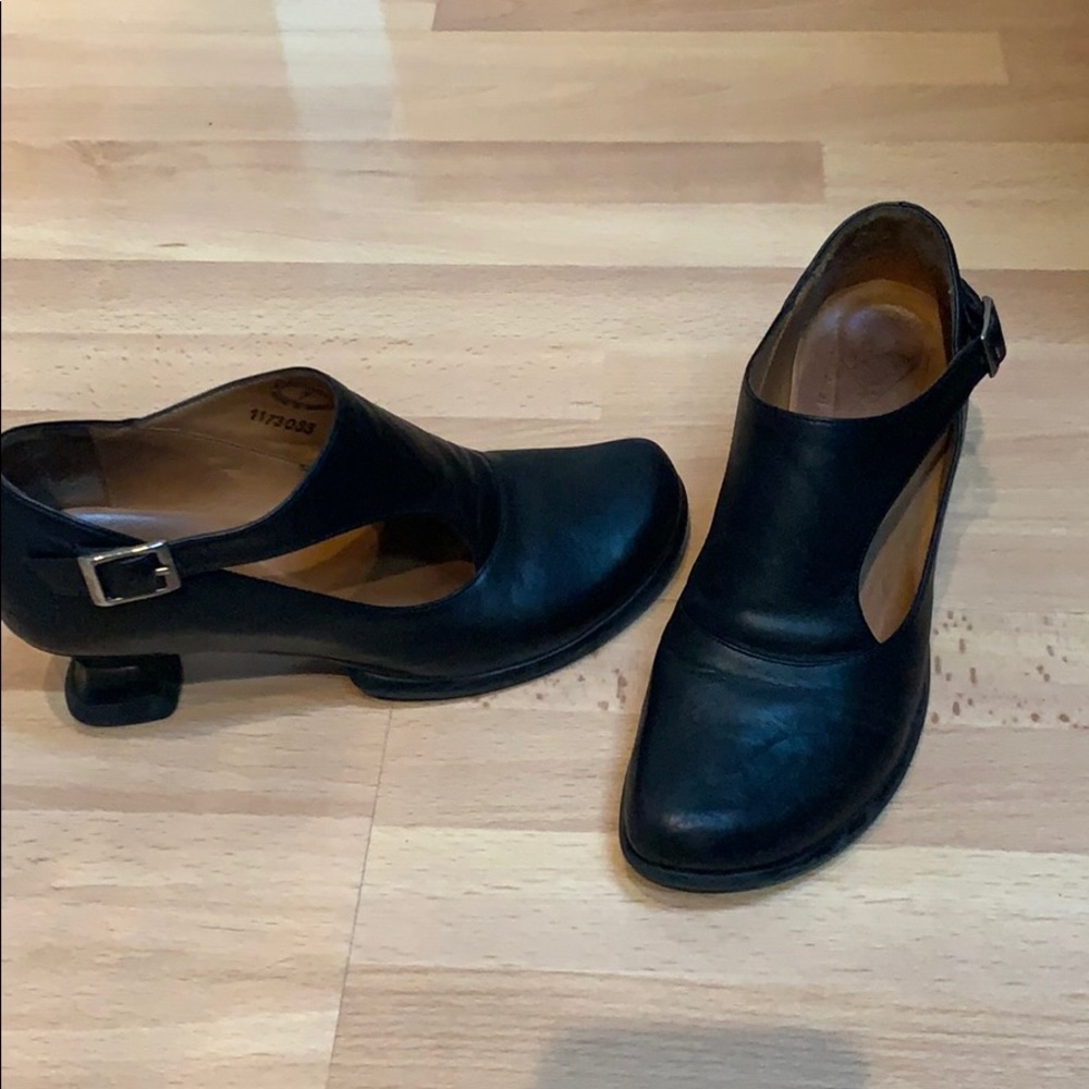 John Fluevog black Mary Janes